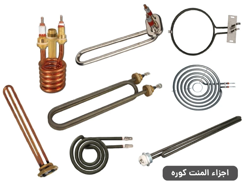 اجزاء المنت کوره