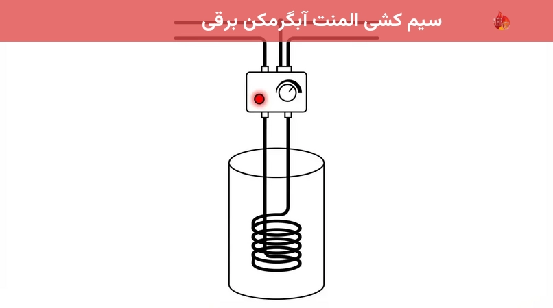 سیم کشی المنت آبگرمکن برقی