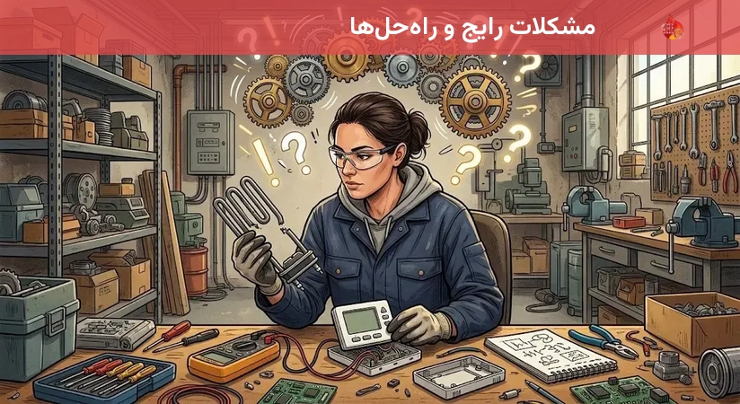 مشکلات رایج و راه‌حل‌ها